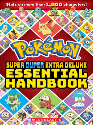 cover image of Super Duper Extra Deluxe Essential Handbook (Pokémon)